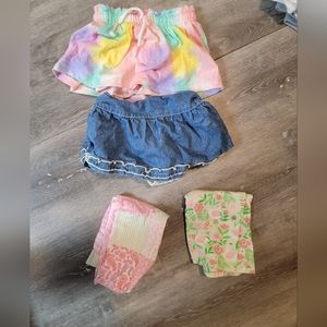 Shorts and pants set